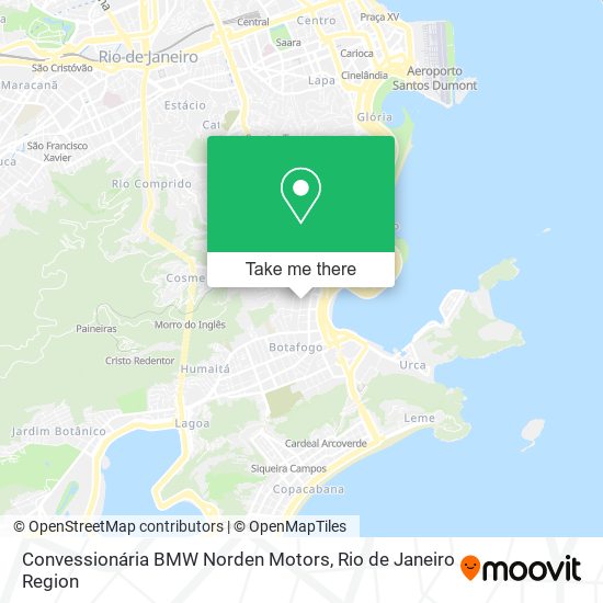 Mapa Convessionária BMW Norden Motors