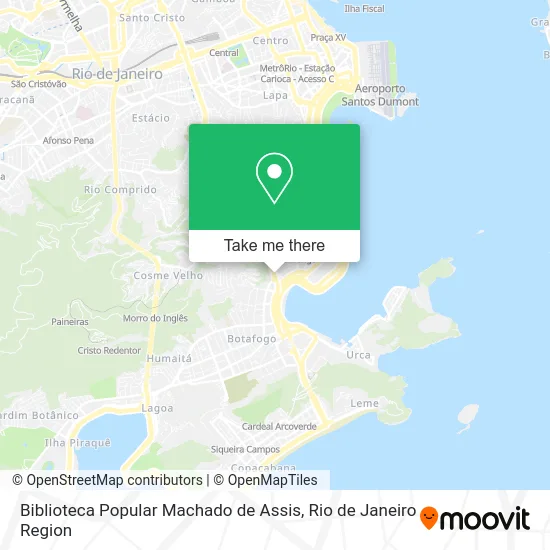 Biblioteca Popular Machado de Assis map