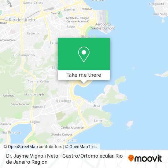Dr. Jayme Vignoli Neto - Gastro / Ortomolecular map