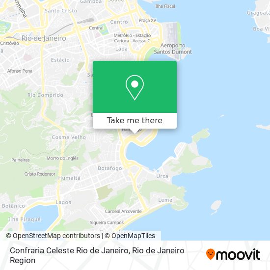 Confraria Celeste Rio de Janeiro map