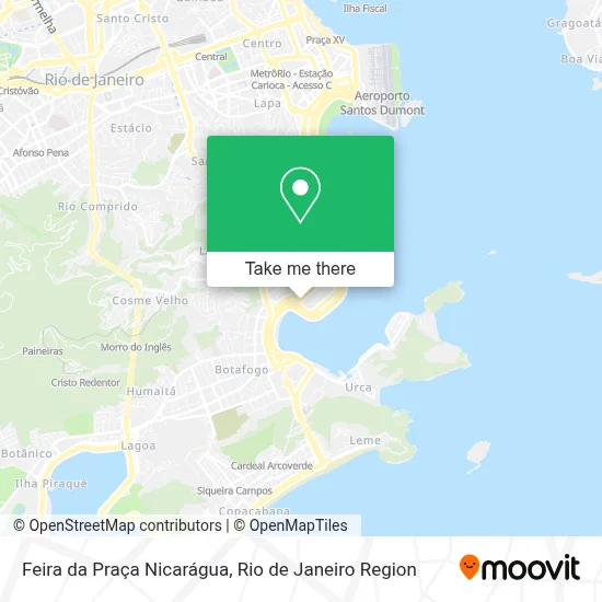 Feira da Praça Nicarágua map