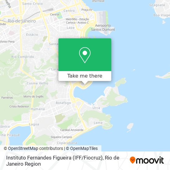 Mapa Instituto Fernandes Figueira (IFF / Fiocruz)