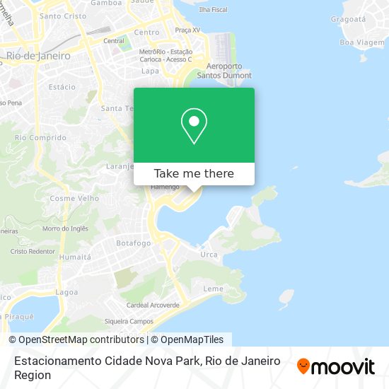 Estacionamento Cidade Nova Park map