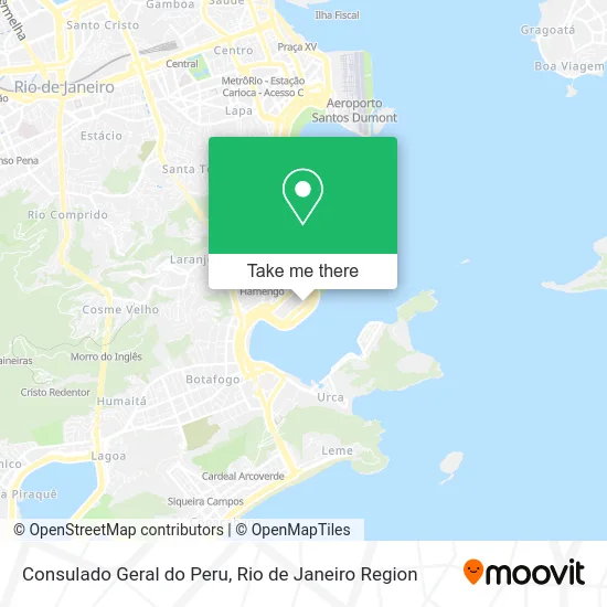 Consulado Geral do Peru map