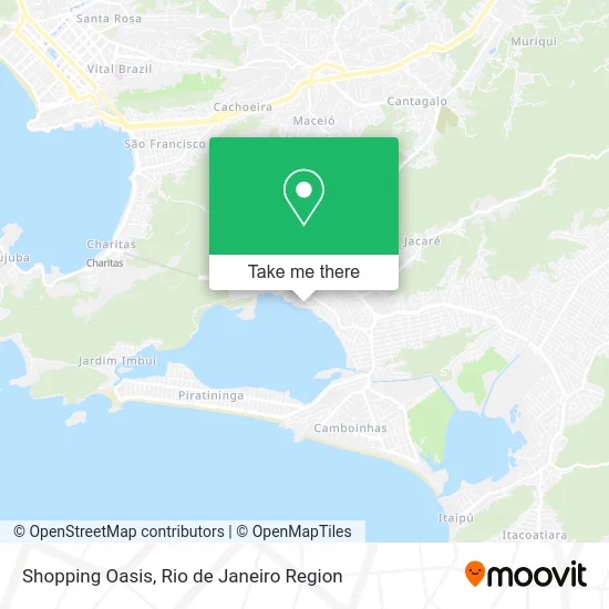 Shopping Oasis map