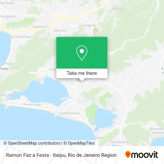Ramon Faz a Festa - Itaipu map