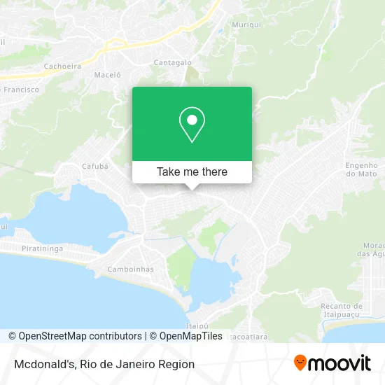 Mcdonald's map