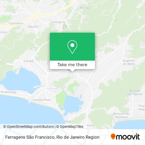 Ferragens São Francisco map
