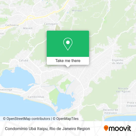 Condomínio Ubá Itaipu map