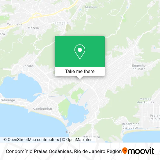 Condomínio Praias Oceânicas map
