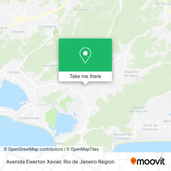 Avenida Ewerton Xavier map