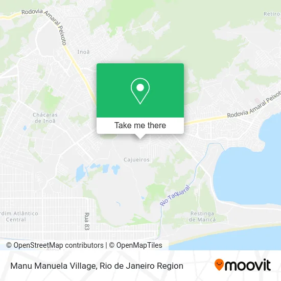 Manu Manuela Village map