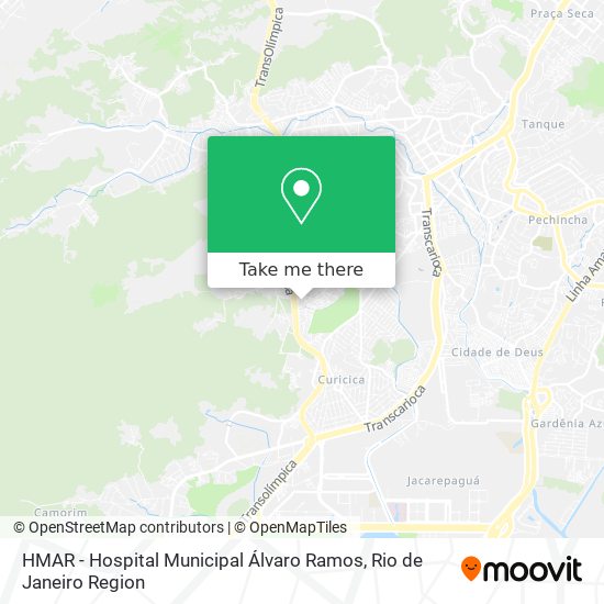 HMAR - Hospital Municipal Álvaro Ramos map