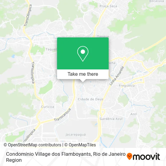 Condomínio Village dos Flamboyants map