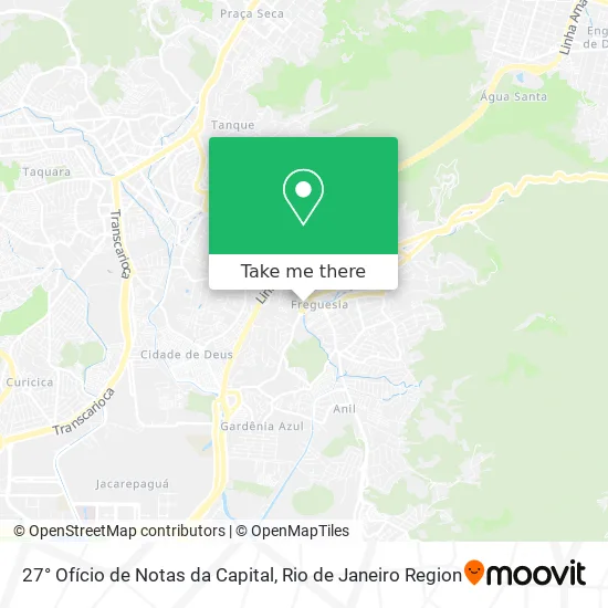 27° Ofício de Notas da Capital map