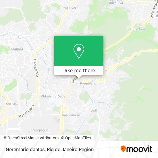 Mapa Geremario dantas