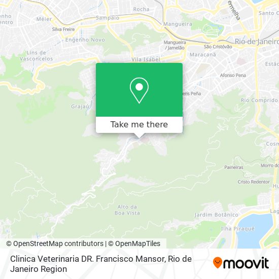 Clinica Veterinaria DR. Francisco Mansor map