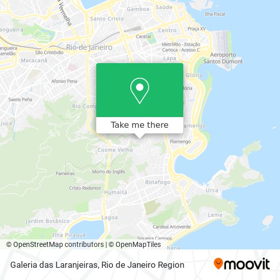 Galeria das Laranjeiras map