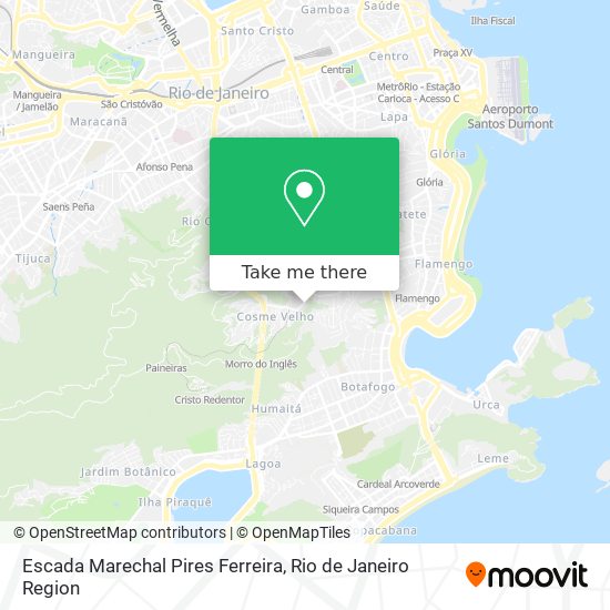 Escada Marechal Pires Ferreira map