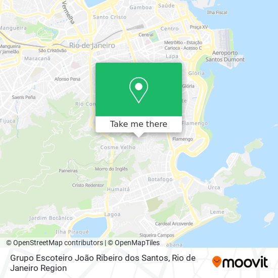 Grupo Escoteiro João Ribeiro dos Santos map