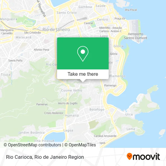 Rio Carioca map