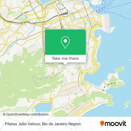 Pilates Julio Veloso map