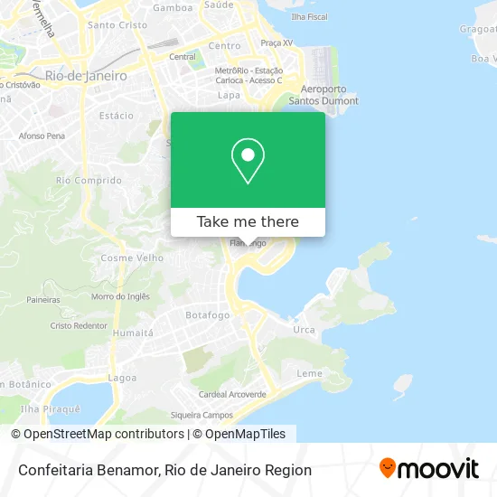 Confeitaria Benamor map