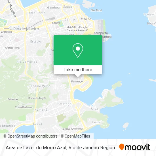 Area de Lazer do Morro Azul map