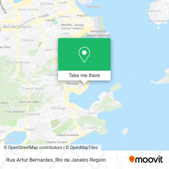 Rua Artur Bernardes map