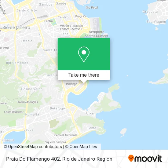 Praia Do Flamengo 402 map