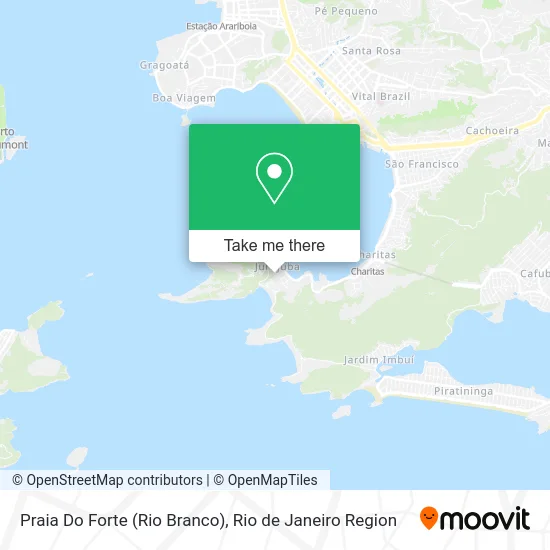 Praia Do Forte (Rio Branco) map