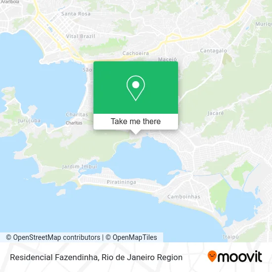 Residencial Fazendinha map