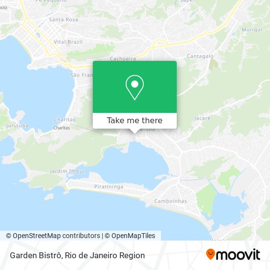 Garden Bistrô map