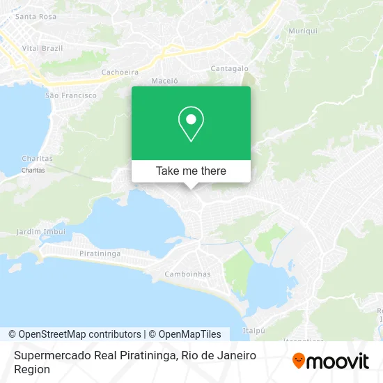 Supermercado Real Piratininga map