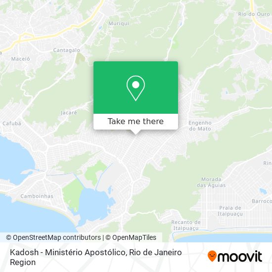 Kadosh - Ministério Apostólico map