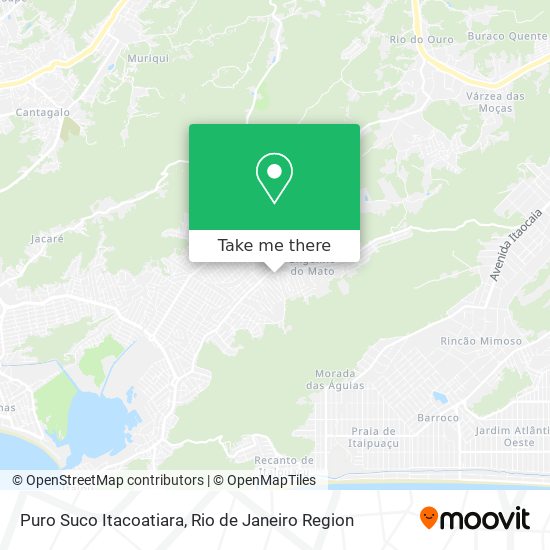 Puro Suco Itacoatiara map