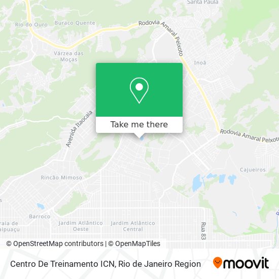 Centro De Treinamento ICN map