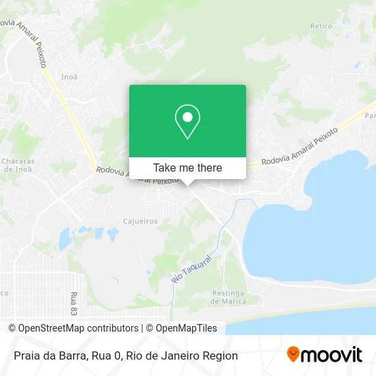 Praia da Barra, Rua 0 map