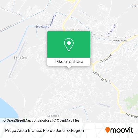 Praça Areia Branca map