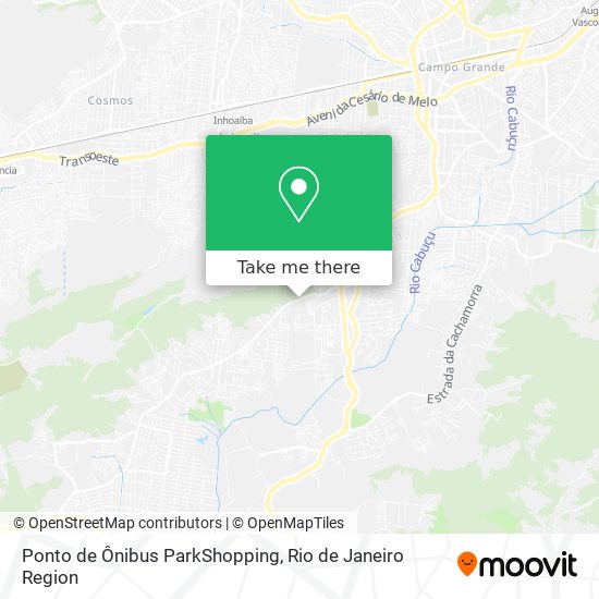 Ponto de Ônibus ParkShopping map