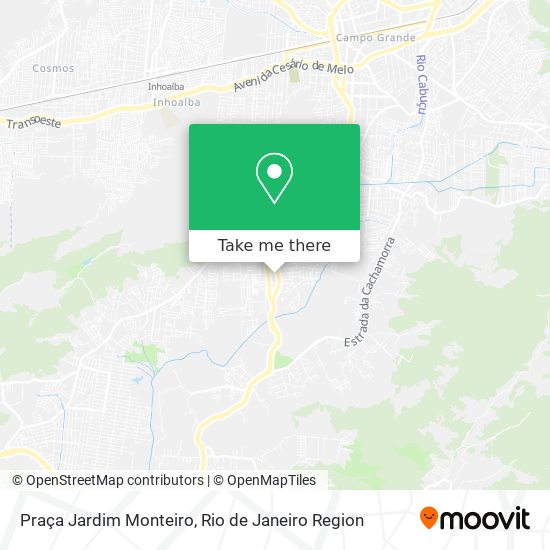 Praça Jardim Monteiro map