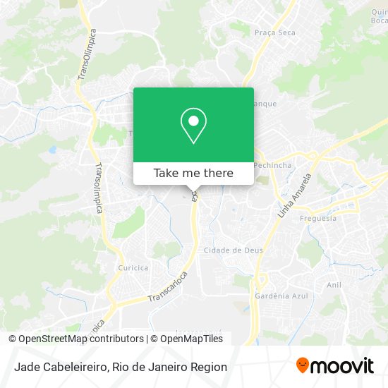 Jade Cabeleireiro map