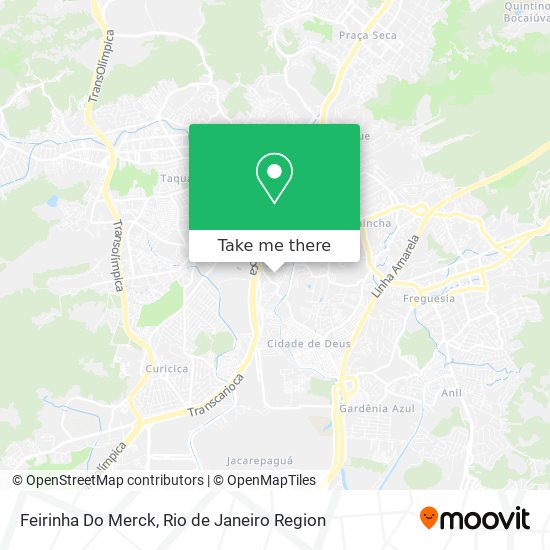 Feirinha Do Merck map