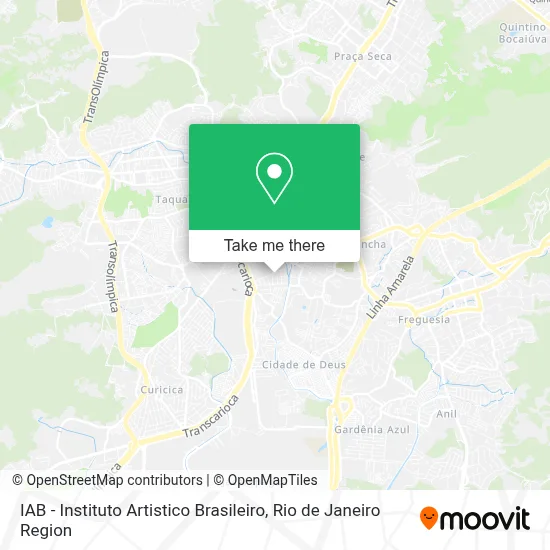 IAB - Instituto Artistico Brasileiro map