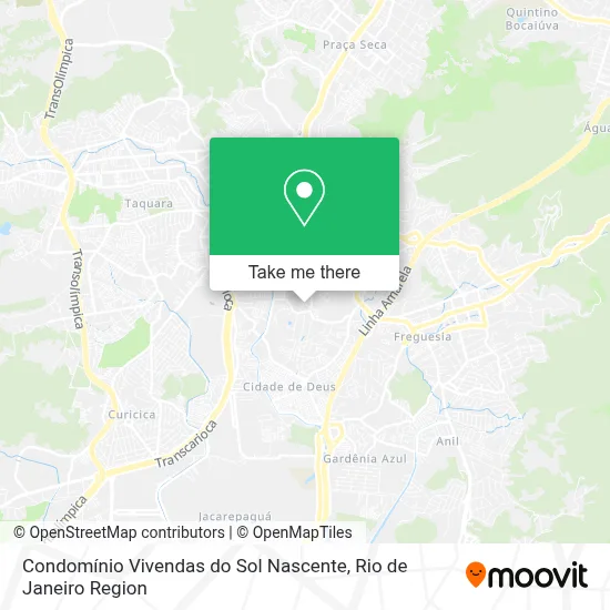 Condomínio Vivendas do Sol Nascente map