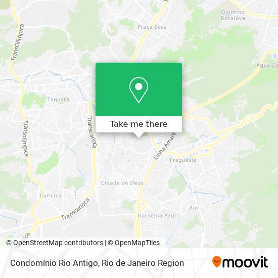 Condomínio Rio Antigo map