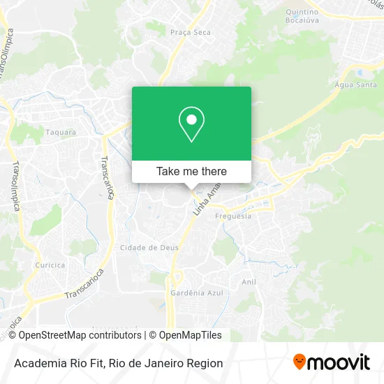 Academia Rio Fit map