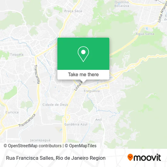 Rua Francisca Salles map