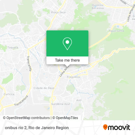 onibus rio 2 map