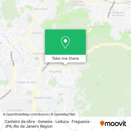 Canteiro de obra - Genesis - Leduca - Freguesia - JPA map